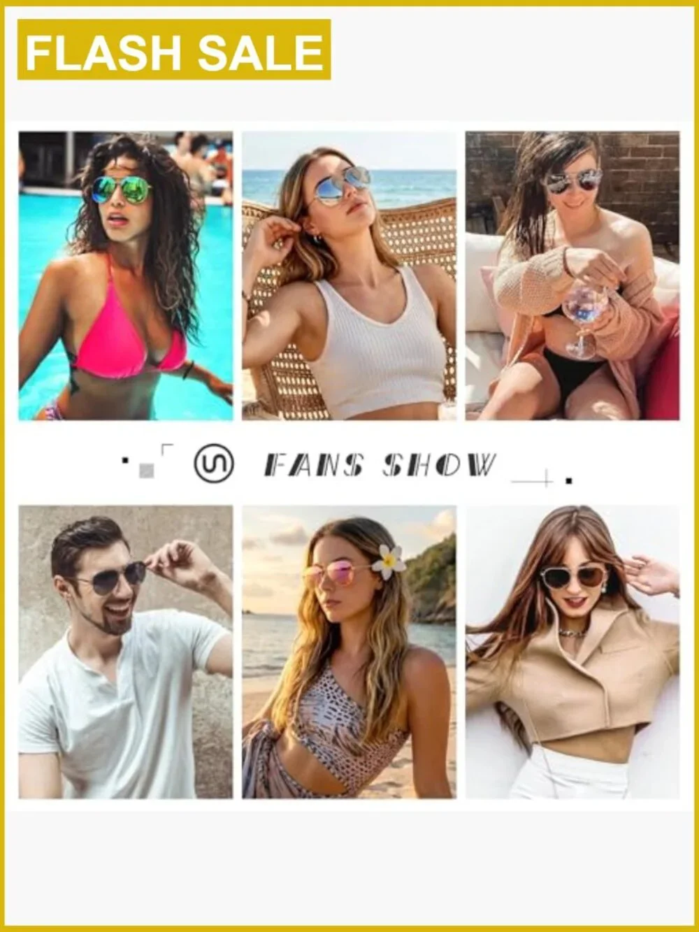 Oversized Aviator Sunglasses Mirrored Polarized Lens